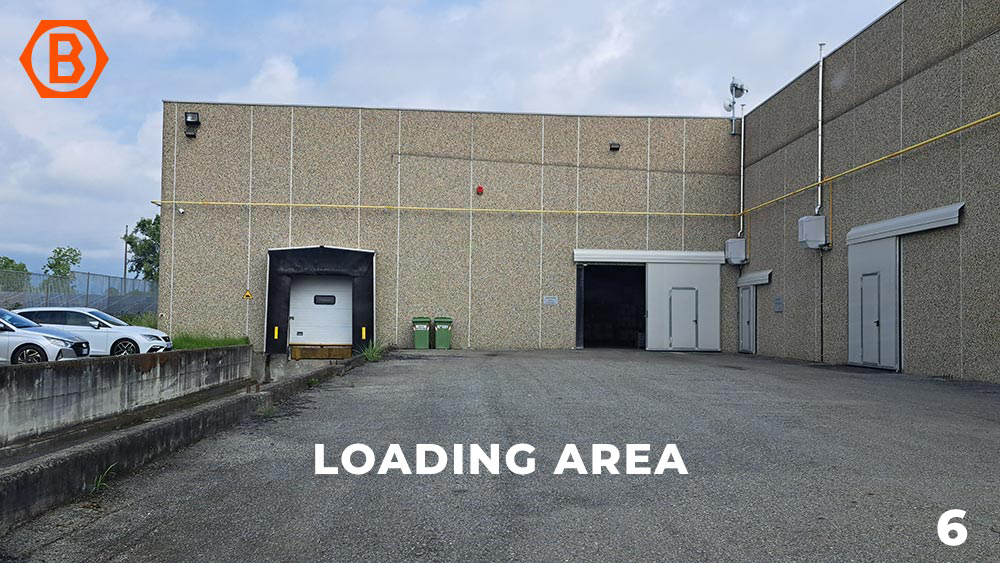 Here we are — at the loading area!