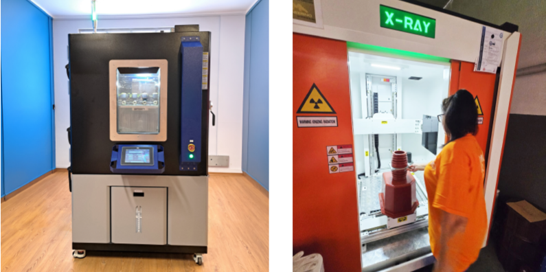 climatic chamber & xray test